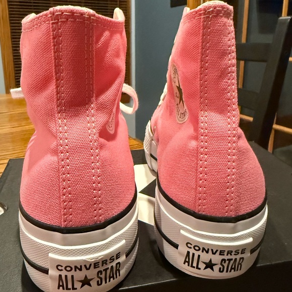 Converse High top platform womens 5.5 pink - Picture 4 of 4
